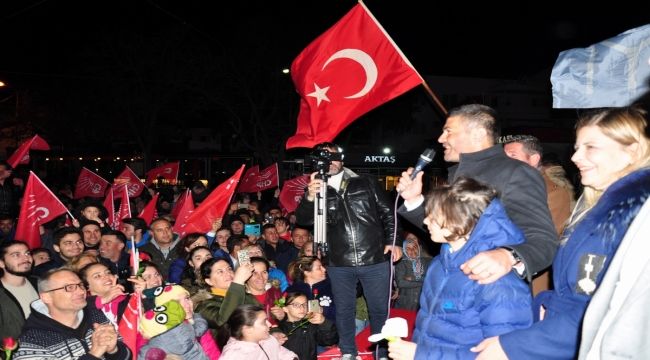 Foça'da Fatih Gürbüz kazandı