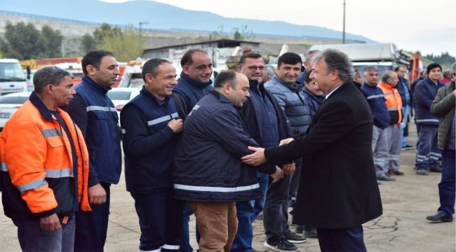 İduğ mesaiye Şantiyede başladı