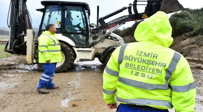 İzmir'de yağış seferberliği