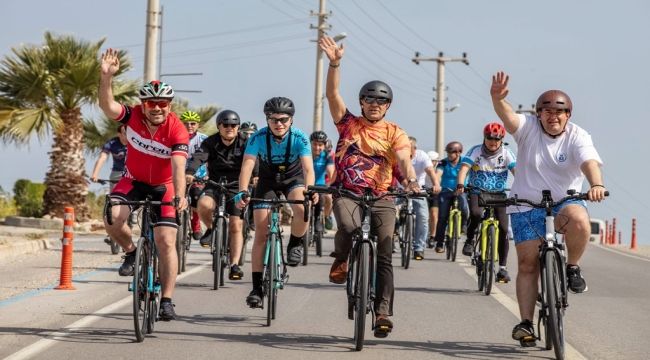 Pedallar Sakız Ağaçları için döndü