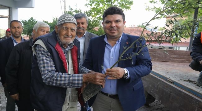 Buca köylerinde zeytin seferberliği