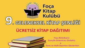 Foça’da 9. Geleneksel Kitap Şenliği