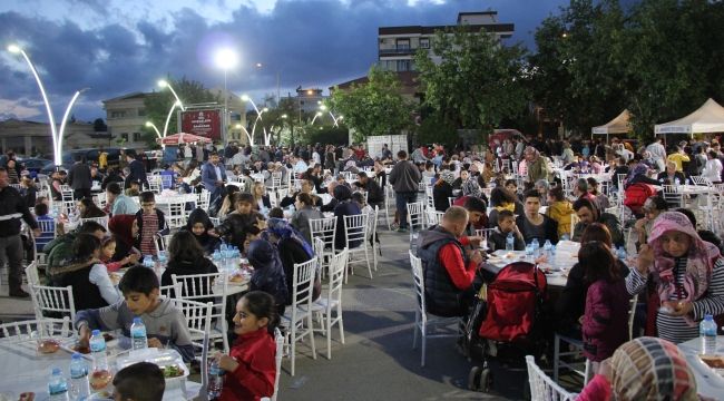 İftar sofrası Ramazan ayı boyunca düzenlenecek