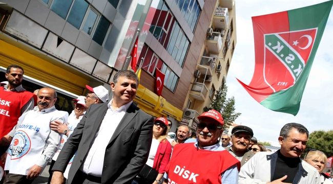 Karşıyaka’da 1 Mayıs coşkusu