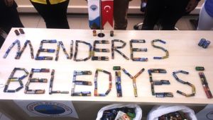 Menderes’te atık piller toplandı