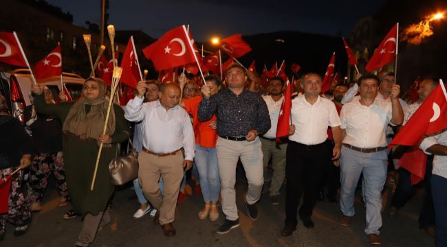 15 Temmuz Demokrasi Meydanı Açıldı