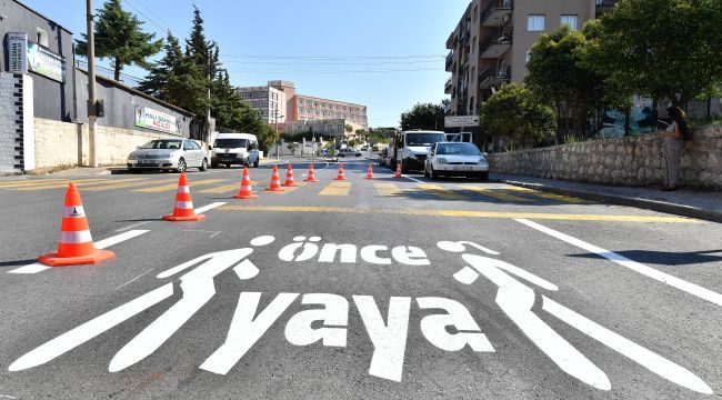 170 noktada Yaya uyarısı