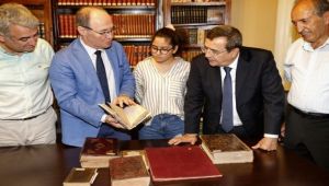 Başkan Batur’dan Milli Kütüphane’ye Tam Destek