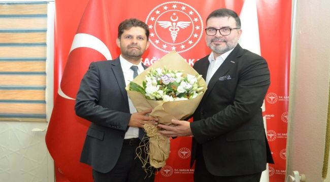 İl Sağlık Müdürüne hayırlı olsun ziyareti