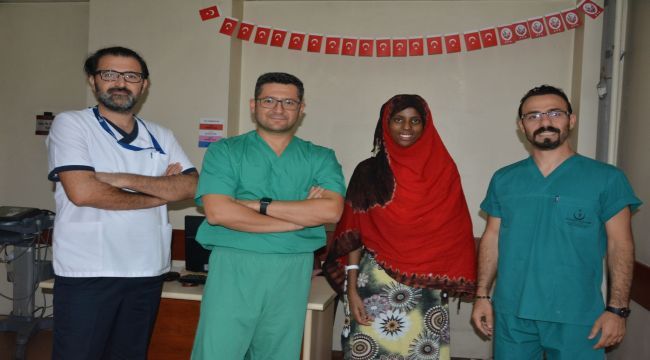 Somalili Amino Tepecik Hastanesi’nde Şifa Buldu