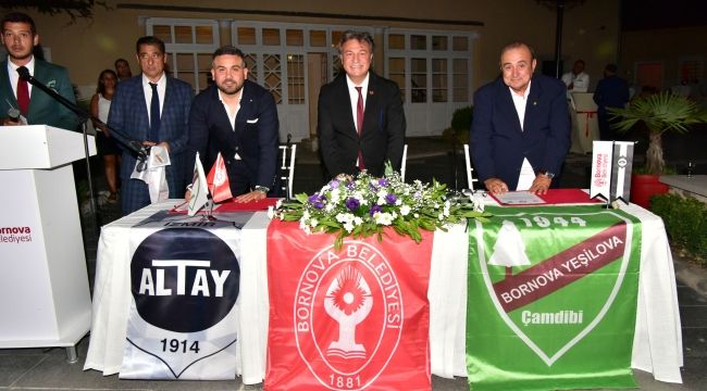 Altay ve Yeşilovaspor Bornova için el ele verdi