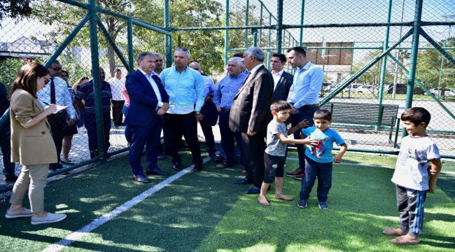  Bornova'da projeler mahalle gezilerinden çıkıyor