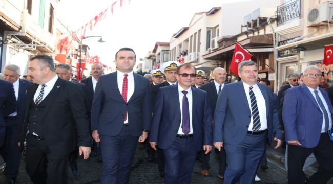 Çeşme’de 29 Ekim coşkusu! 