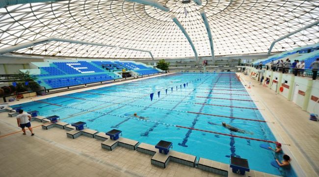 EÜ’de Olimpik Kapalı Yüzme Havuzu sezonu açtı