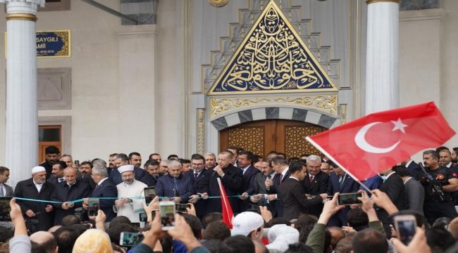 EÜ Bilal Saygılı Camii açıldı