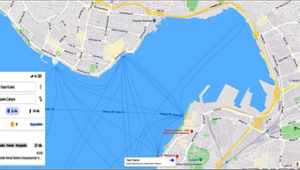İzmir’de deniz seferleri Google Haritalar’a girdi