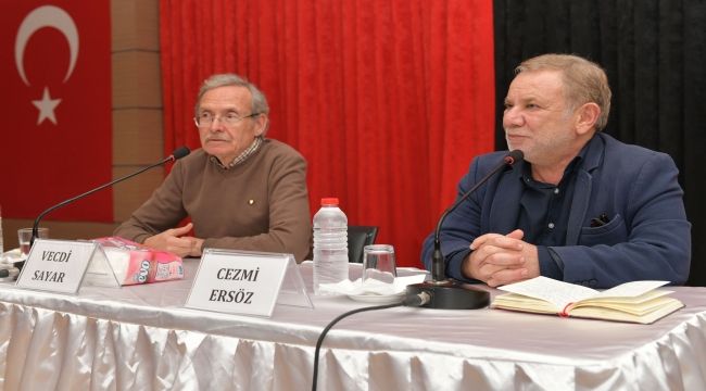 Vecdi Sayar ve Cezmi Ersöz Çiğli’de