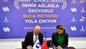 Üçyol - Buca Metrosu için 80 milyon avroluk imza atıldı