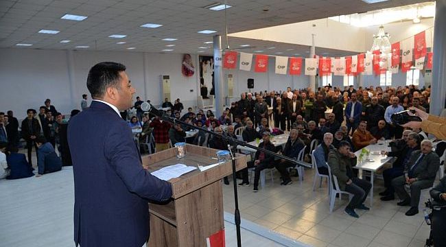 CHP'li Ömer Güney'e büyük ilgi