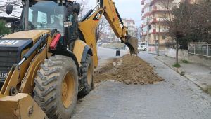 Aydın Büyükşehir Belediyesi Söke'de Çalışıyor