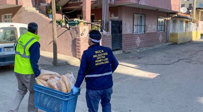 Buca Belediyesi’nden geceden sabaha ekmek mesaisi 