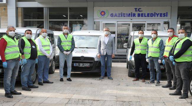 Gaziemir Belediyesi’nin araçları geri gönderildi