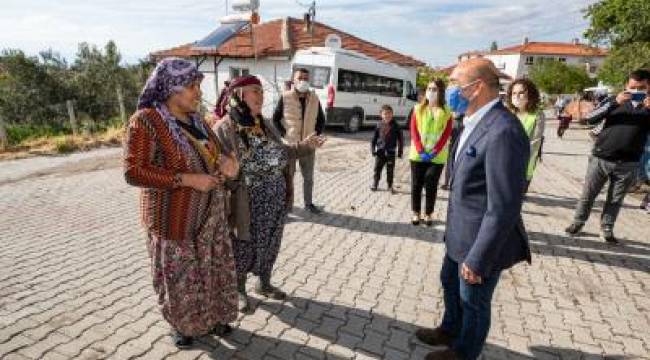 Başkan Soyer Kınık’ı ziyaret etti