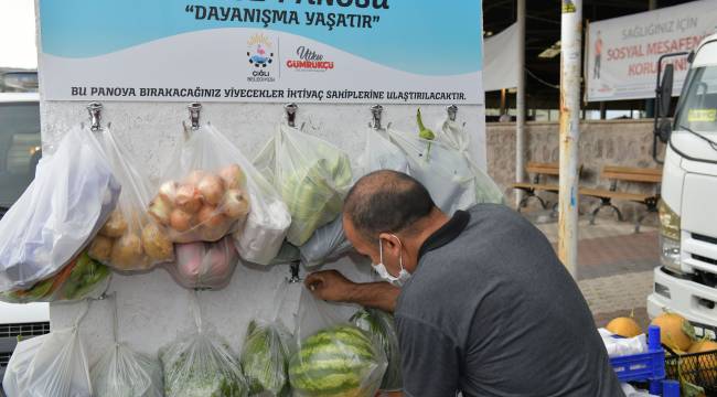 Çiğli’de pazar yerlerine imece panosu