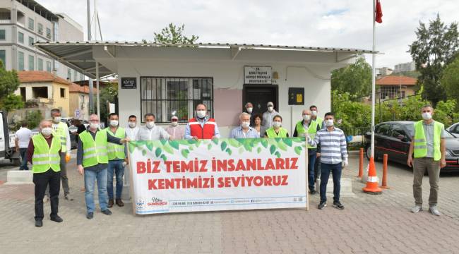 Çiğli mahallelerinde ikinci tur temizlik başladı