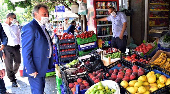 İduğ’dan esnaf ziyareti