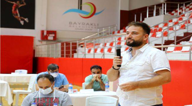 Bayraklı'da amatör spor kulüplerine 206 bin liralık destek