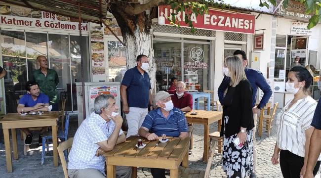 Ceyda Bölünmez Çankırı'dan teşkilatlara ziyaret