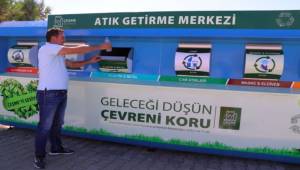 Çeşme’de Mobil Atık Getirme Merkezi dönemi! 