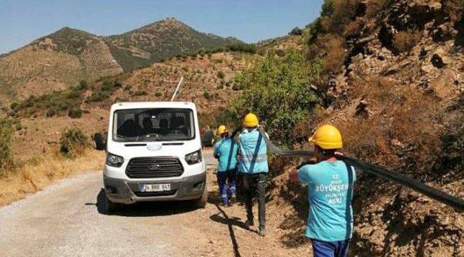 Bozdoğan ve Nazilli'de İçme Suyu Hat Çalışmaları Sürüyor