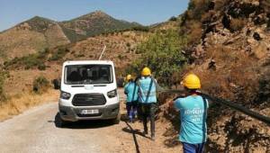 Bozdoğan ve Nazilli'de İçme Suyu Hat Çalışmaları Sürüyor