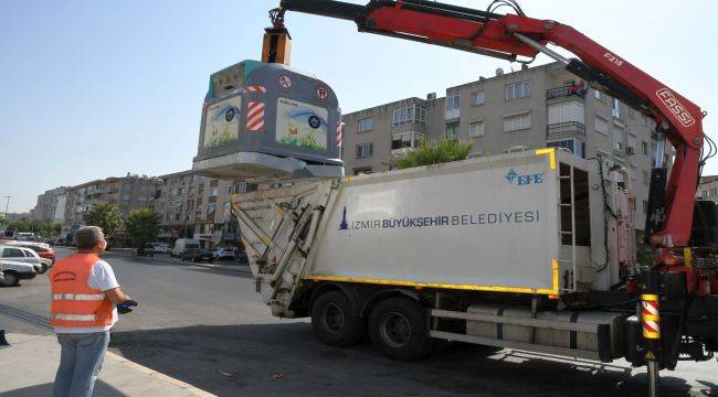 Karabağlar’da yeni nesil çöp toplama dönemi