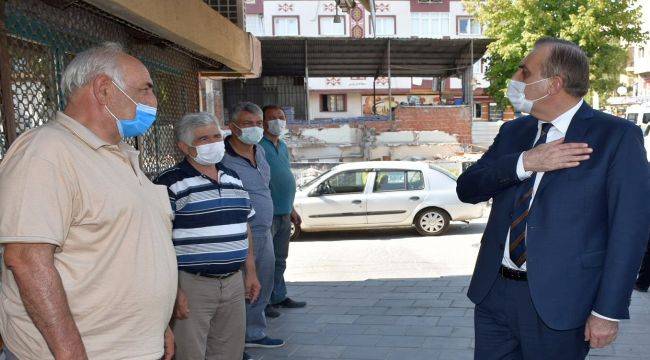 Kaymakam Tunçer'e ziyaretçi akını