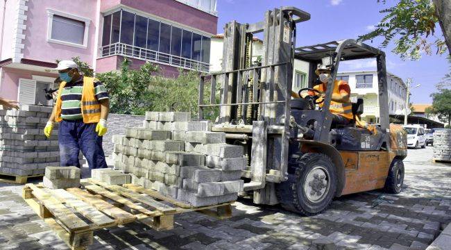 Yeni Şakran’da Sokaklar Yenileniyor