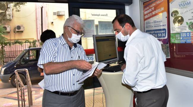 Bornova Belediyesi vatandaşları HES kodu ile içeri alıyor