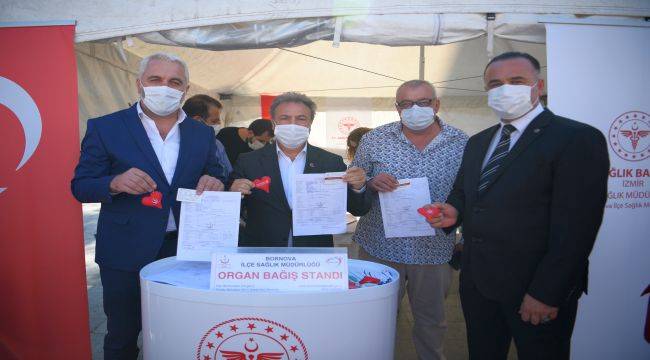 Bornova’da organ bağışı kampanyası