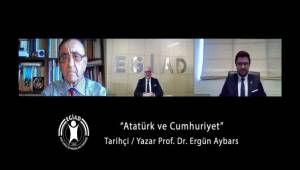 EGİAD’ın Konuğu Tarihçi - Yazar Prof. Dr. Ergün Aybars’tı