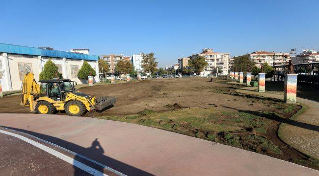 Gaziemir’in Festival Alanı yeni yüzüne kavuşuyor