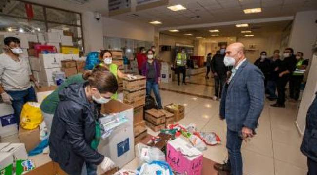 İzmir’de Biz Varız dayanışması depremzedeler için genişletildi