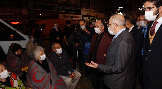 Karamollaoğlu Deprem Bölgesinde 