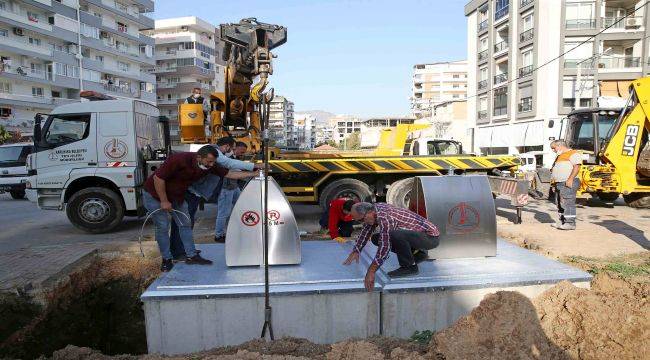 Karşıyaka’da yeraltı konteyner dönemi