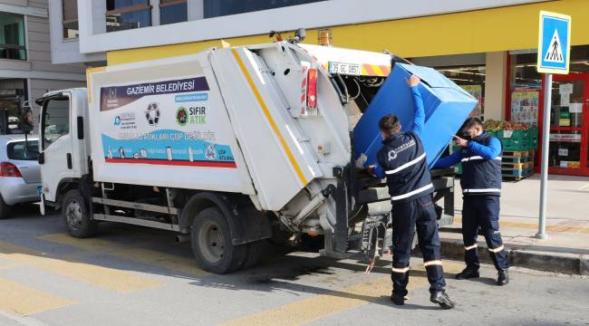 Geri dönüşümden Gaziemir’in kasasına 1 milyon 150 bin lira