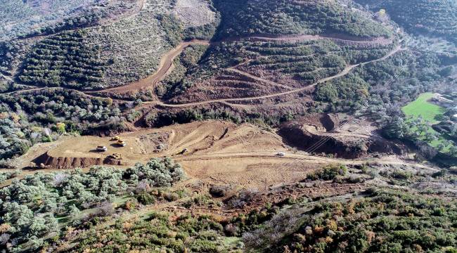 Dereli Barajı’nda inşaat hızlandı