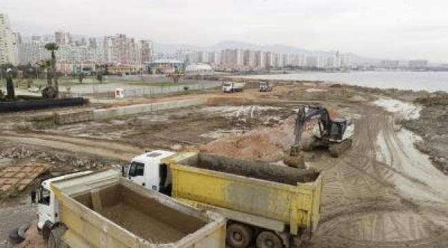 Mavişehir’deki kıyı projesinde yoğun tempo