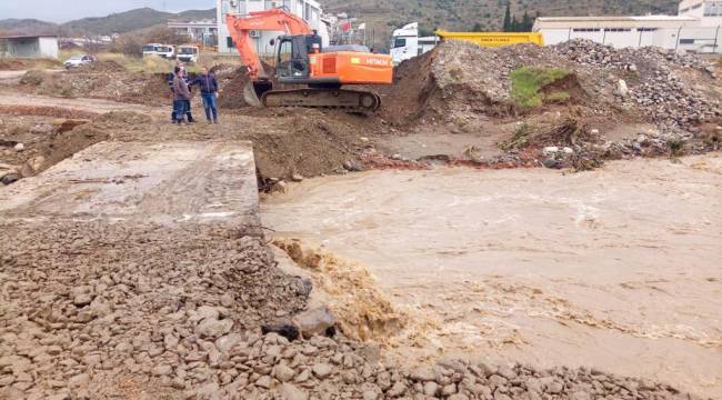 Sel Taşkınlarına Karşı Güzelbahçe Belediyesi Teyakkuzda