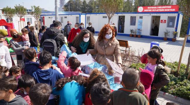 Egeli iletişimcilerden depremzede çocuklar için anlamlı proje